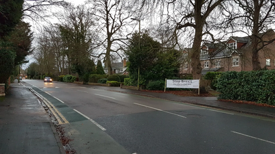 Brexit roadside banners