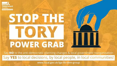 Stop the Tory Power Grab in planning