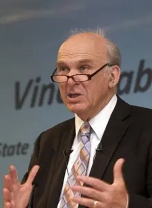 Vince Cable twitter page