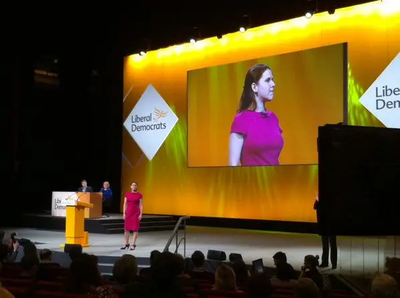 Jo Swinson at Conference Spring 2015