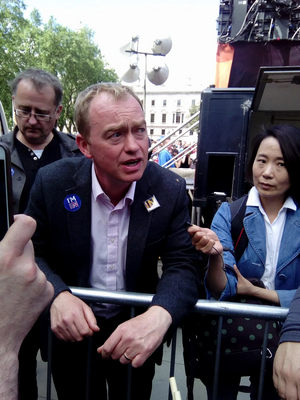 Tim Farron at March for Europe, 2/7/2016