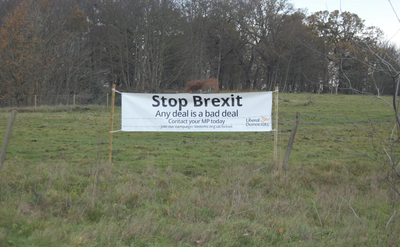 Brexit banners