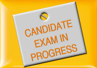 Candidate Exam In Progress